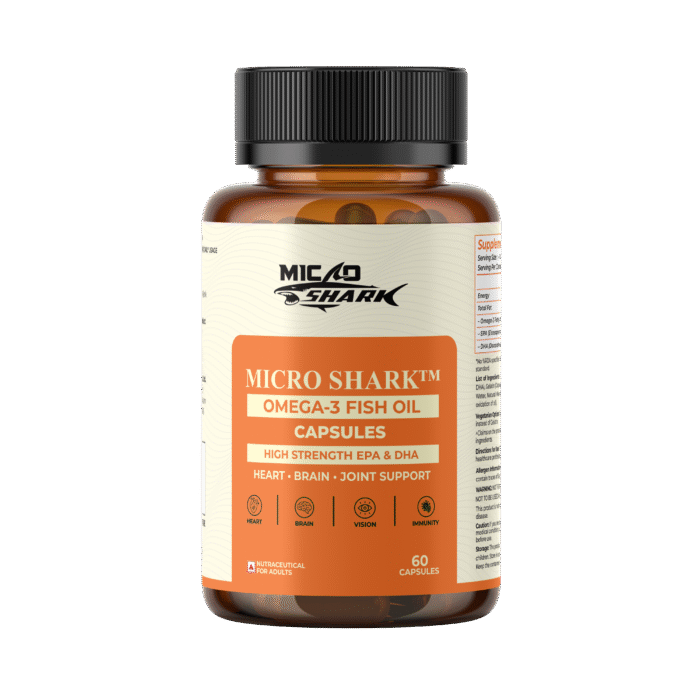 Micro Fish Oil MICROSHARK Omega-3 Fish Oil Capsules – Microshark